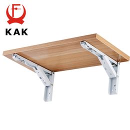 Kak pliant triangle support mural banc de table de table étagère support de table cachée