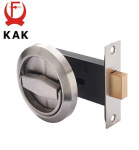 Kak Hidden Door Locks Handle en acier inoxydable Handle Renseignez-vous invisible sans clé invisible pour la maison Fire Proof Home6425356