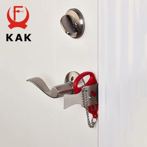 KAK draagbare deurslot anti-diefstal slot reisvergrendeling kindvrije deurslot voor beveiligingshaak hotel veiligheid deur slot deur hardware