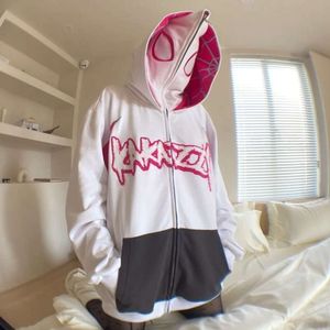 Kakazzy Designer Men's Woman Hoodies Sweatshirts Zwart Hoodie Sweatshirt Real Photo Tracksuit Spider Web -pullovers Zietbroek Set Hip Hop Tide