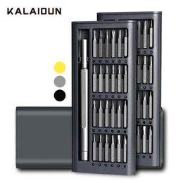 Kalaidun 25 in 1 Schroevendraaier Set Precisie Schroef Bits Magnetische Schroevendraaier Kits Multi Tools voor Mobiele Telefoon Reparatie Handgereedschap 211110