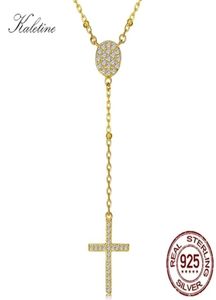 KALETINE 925 colliers chapelet en argent Sterling à la mode bijoux en or breloques collier de dinde femmes accessoires hommes 2202184839135