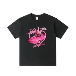 Kali Uchis Munekita T-shirt 2023 Lune rouge dans Venus Tour Merch Col rond Manches Courtes T-shirts Graphiques Hommes Femmes Vêtements De Mode