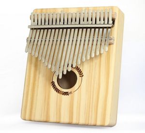 Kalimba Piano Thumb 17 ou 21 touches pour débutant Piano Professionnel non peint1392635