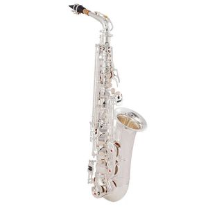 Kaluolin Merk Japan Hoge kwaliteit Altsaxofoon E-Flat Sax Zilver Alto Mondstuk Riet Hals Muziekinstrument Gratis