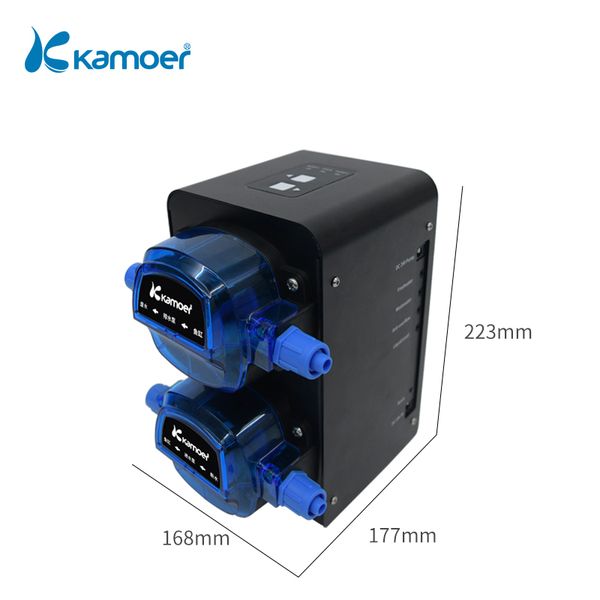 Kamoer X2SR WiFi Automatic Water Change Change Pump avec deux pompes péristaltiques pas à pas pour l'aquarium (contrôle du téléphone et longue durée de vie)
