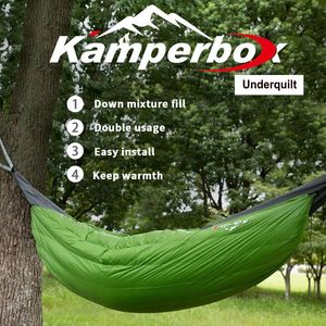 Kamperbox Underquilt Sleeping Bag Down Blanket Hybrid Sleeping Bag Camping Quilt Sleeping Bag 231225