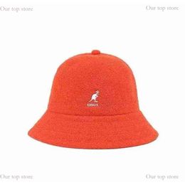 Casquette kangourou Kangol pêcheur Hatsun, protection solaire, serviette brodée, matériau Super chapeau de feu 664