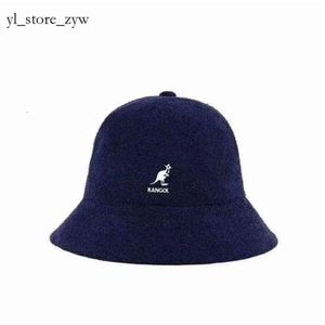 Kangaroo Designer Ball Caps Kangol Fisherman Hat Sombrero para el sol Protector solar Bordado Material de toalla 3 tamaños 13 colores Japonés Ins Super Fire Hat 7466