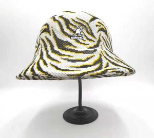 Kangourou pêcheur chapeau hommes et femmes Kangol nouveau motif léopard tigre dôme bassin grenouille concepteur Q07032446365