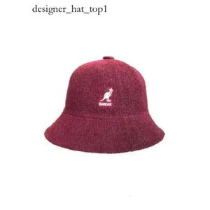 Kangaroo Kangol Top Quality Fisherman Hat Créateur de mode extérieur chapeau solaire broderie de broderie de serviette 3 tailles 13 couleurs japonais ins super feu chapeau 1543