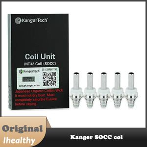 KangerTech SOCC (MT32) vervangende spoelen met 100% biologisch katoen Compatibel met Kanger Unitank/protank/protank 2/mini protank 2 en evod verstuivers