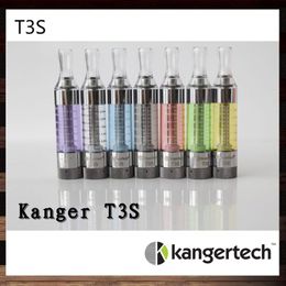 Kangertech T3S Clearomizer Kanger T3S Kleurrijke verstuiver KangerT3S Cartomizer met verwisselbare spoel 100% authentiek