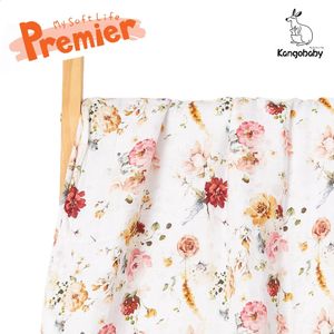 Kangobaby #My Soft Life # moda Primavera Verano calidad Premier manta de muselina para bebé manta de algodón para bebé colcha infantil 240127