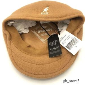 Kangol Cap Ball Caps KANGOL Amerikaanse stijl Kangoeroe Hoge kwaliteit echte wol Forward Hat Franse schilder Herfst en winter baret Heren Dames Hoeden Kangol Hat 292