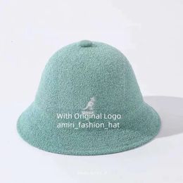Kangol Classic Kangaroo Beret Wild Painter Wol Tide Hat voor vrouwen Stijlvol duurzaam veelzijdige veelzijdige van borduurbalscaps 8B4