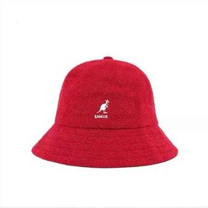 Kangol -visser Kangaroo Sun Sunscreen Borduurwerkmateriaal Materiaal 3 maten 13 kleuren Japanse ins Super Fire Hat Designer Hat 865