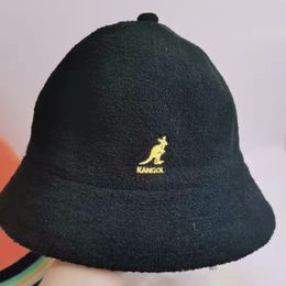 Kangol-Sombrero de pescador canguro para hombre y mujer, sombrero de cúpula con sombrilla a la moda