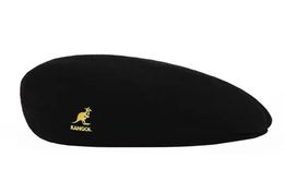 Kangols Designer Ball S Caps Kangaroo Wool Basic Beret Simple Tide Star Star Forward Hat Tongue Hat6763798