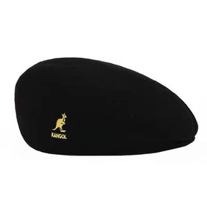 Kangols Designer Ball S Caps Kangaroo Wool Basic Beret Simple Tide Star Star Forward Hat Tongue 8088407