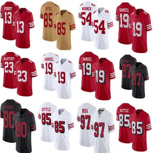 Christian McCaffrey Brock Purdy Deebo Samuel Football jersey George Kittle Jauan Jennings Nick Bosa Trent Williams Fred Warner Steve Young Jerry Rice Brandon Aiyuk