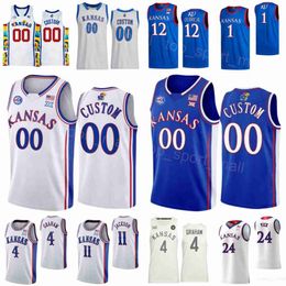 Kansas Jayhawks 4 Devonte Graham Jerseys College Basketball 11 Josh Jackson 1 Dedric Lawson 12 Kelly Oubre Jr 24 Lagerald Vick 0 Frank Mason III University Team NCAAA