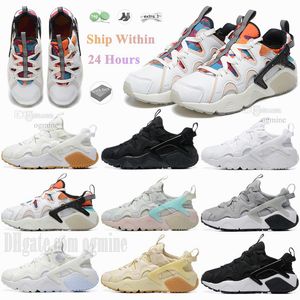 dhgates Huarache Heren Dames Hardloopschoenen Sneaker Craft Zwart Summit Wit Zeil Licht Zilver Sanddrift Wmns Outdoor Heren Huaraches Trainers Sport Sneakers 36-45