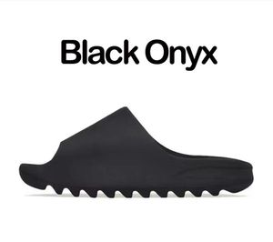 Designer Slippers Zomerslipper heren dames Zwart Onyx Wit Oranje Harspatroon dia's slider pantoffel sliders Carbon hardloopschoenen