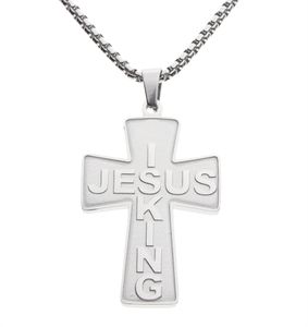 Kanye West Jesus Cross Hanghangende ketting Gesneden straatmodemerk Hip Hop Personality Couple Sieraden Accessoires