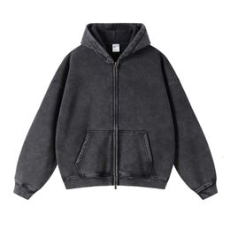 Kanyess Sudadera con capucha Diseñador Moda Hombre Sudaderas Calle FOG Sudadera con capucha de felpa Chaqueta de punto suelta desgastada Moda INS Top para hombres y mujeres