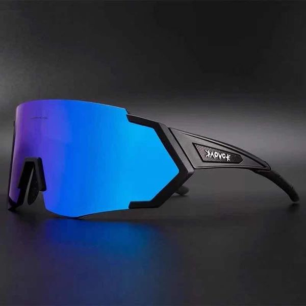 Kapove Cycling Eyewear UV400 Sunglasses TR90 Frame Gafas MTB Polarisé Lens Outdoor Sport Running Bike Goggles Bicycle Lunes avec étui