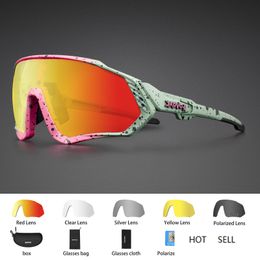 Kapvoe Bike Zonnebril Motorfiets Fishing Bril Fietsen Road Eyewear Polarized Fietsglazen voor Mannen Vrouwen Sport Goggles