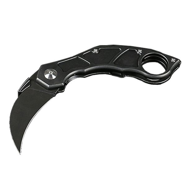 Couteau à griffes à lame pliante Karambit M390 lame de meulage à la main TC4 poignée en alliage de titane EDC couteaux de poche H5438