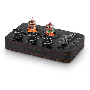 Karaok Player Ampapa A1 Hifi GE5654 Vacuümbuis PHONO -voorversterker voor Stringtables Stereo Audio -hoofdtelefoonversterker Wtone Control 230331