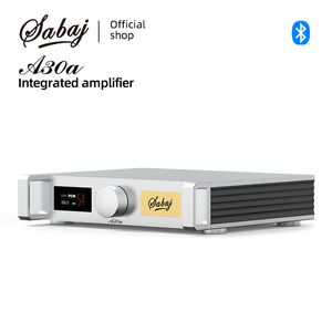 Karaok Player SABAJ A30a Power Amplifier 200W2 Axign AX5689 XU208 DSD512 Bluetooth LDAC AptX HD AAC For Passive Ser Active Subwoofer 230331