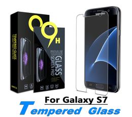 Kareen voor Samsung Galaxy S3 S4 S5 S6 S7 S8 Actieve S7 Active S10E Gehard glazen schermbeschermer met retailpapierbox7934538