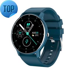 Karen M ZL02 Smart Horloge voor Mannen Vrouwen Slaap Hartslagmeter Reloj Inteligente 2021 Smartwatch met Lange Batterijduur