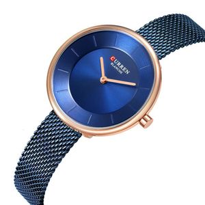 Karien Curren9030 Fashion legering quartz minimalistisch dames lichtgewicht horloge