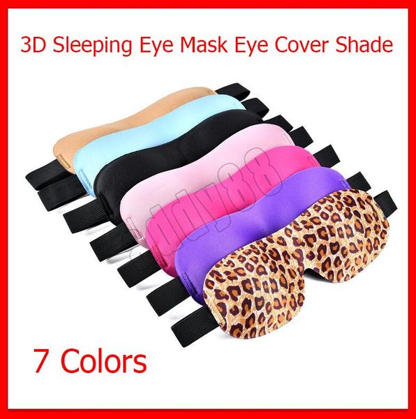 Karmiu 2019 nouveau Vision Care 3D masques de sommeil naturels couverture des yeux ombre voyage eye patch 7 couleurs expédition DHL