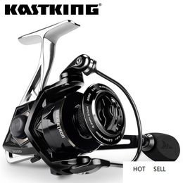 Carrete de pesca KastKing Megatron Spinning 18KG Max Drag 7 1 rodamientos de bolas carrete fibra de carbono agua salada Coil281e