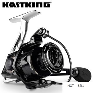 KastKing Megatron Spinning Moulinet De Pêche 18KG Max Drag 7 + 1 Roulements À Billes Bobine En Fiber De Carbone Bobine D'eau Salée