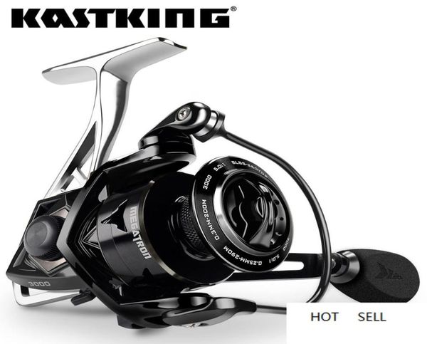 Kastking Megatron Spinning Fishing Reel 18 kg max glisser 71 Ball Bearings Tool Fiber Fibre Saltwater Coil8781419
