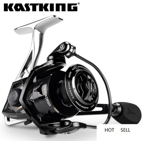 KastKing Megatron moulinet de pêche 18KG traînée Max 71 roulements à billes bobine en Fiber de carbone bobine d'eau salée 5462260