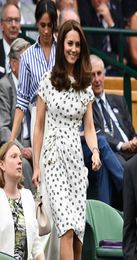 Robe Kate Middleton à pois