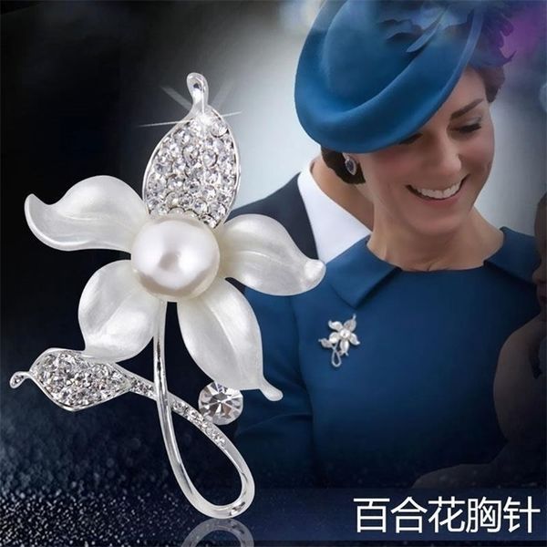 Kate Middleton luxe Pins Broche pour Femme Accessoires Bijoux 201009