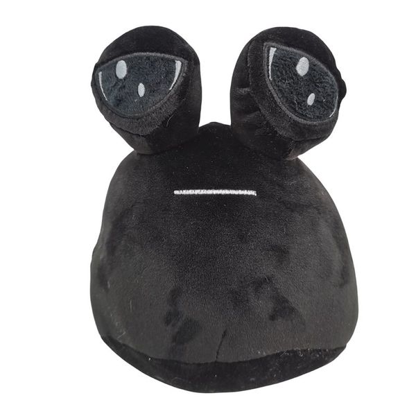 KAWAII 22cm Black Alien Plux Toy Doll rempli de personnage d'anime Doll Toy en peluche DIY Cadeau de Noël d'anniversaire pour enfants