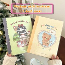 Kawaii A5 Binder Collect Book Jounral Couverture Rigide INS Bandage Pocards Autocollants Organzier Ours Journal Papeterie
