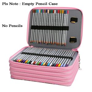 Kawaii Aesthetic Pencil Case School 120/200/252 Slots Potloodcase voor Girl Stationery Box Grote capaciteit Penzak Office Organisator