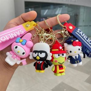 Kawaii bulk anime auto sleutelhanger poppen charm accessoires sleutelring groothandel in bulk schattig paar studenten gepersonaliseerde creatieve valentijnsdag cadeau 5 stijl aa8 dhl