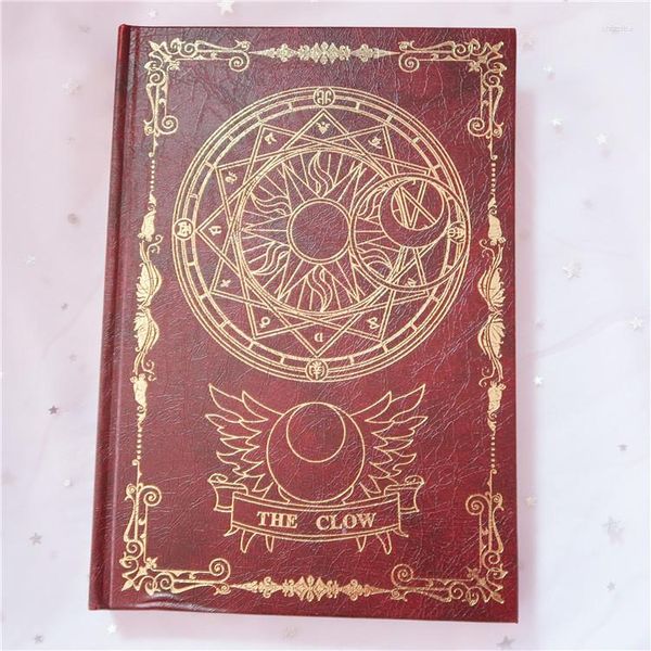 Cuaderno de dibujos animados Kawaii, libro diario, círculo mágico, patrón de estrella, regalo periférico